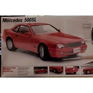 Testors Vintage Mercedes 500SL 1/24 Scale Model Kit 368 Sealed NIB